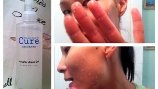 Japanese Skincare ✿ How to use Cure Natural Aqua Peeling Gel! ✿